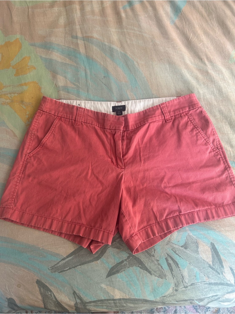 J. Crew • 100% Cotton Pink Trouser Shorts